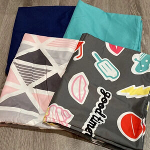 Like New Bundle of 4 Body Pillow Covers The Big One
